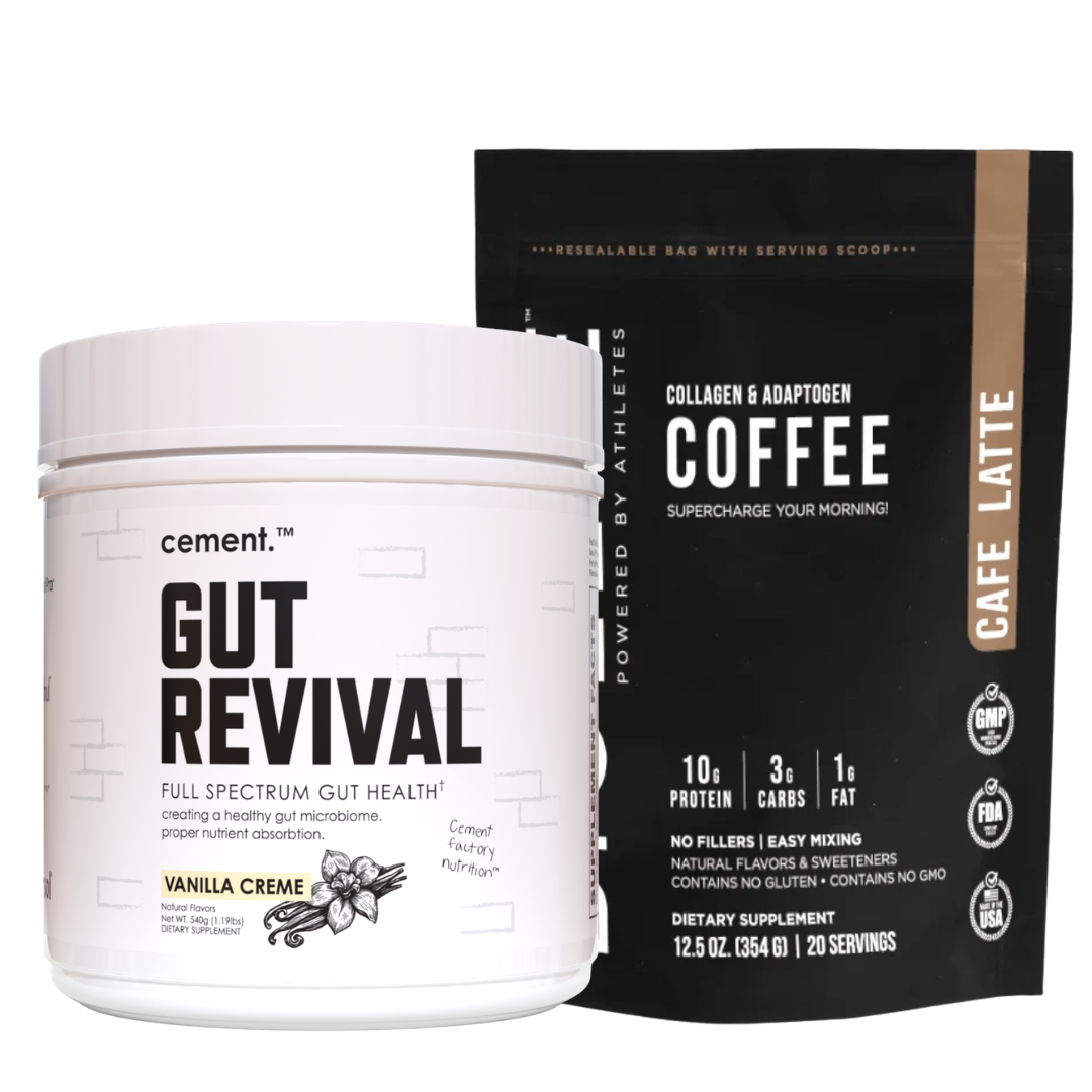 Cement Factory - Morning Magic Stack (Gut Revival + Biolette Mushroom Coffee)