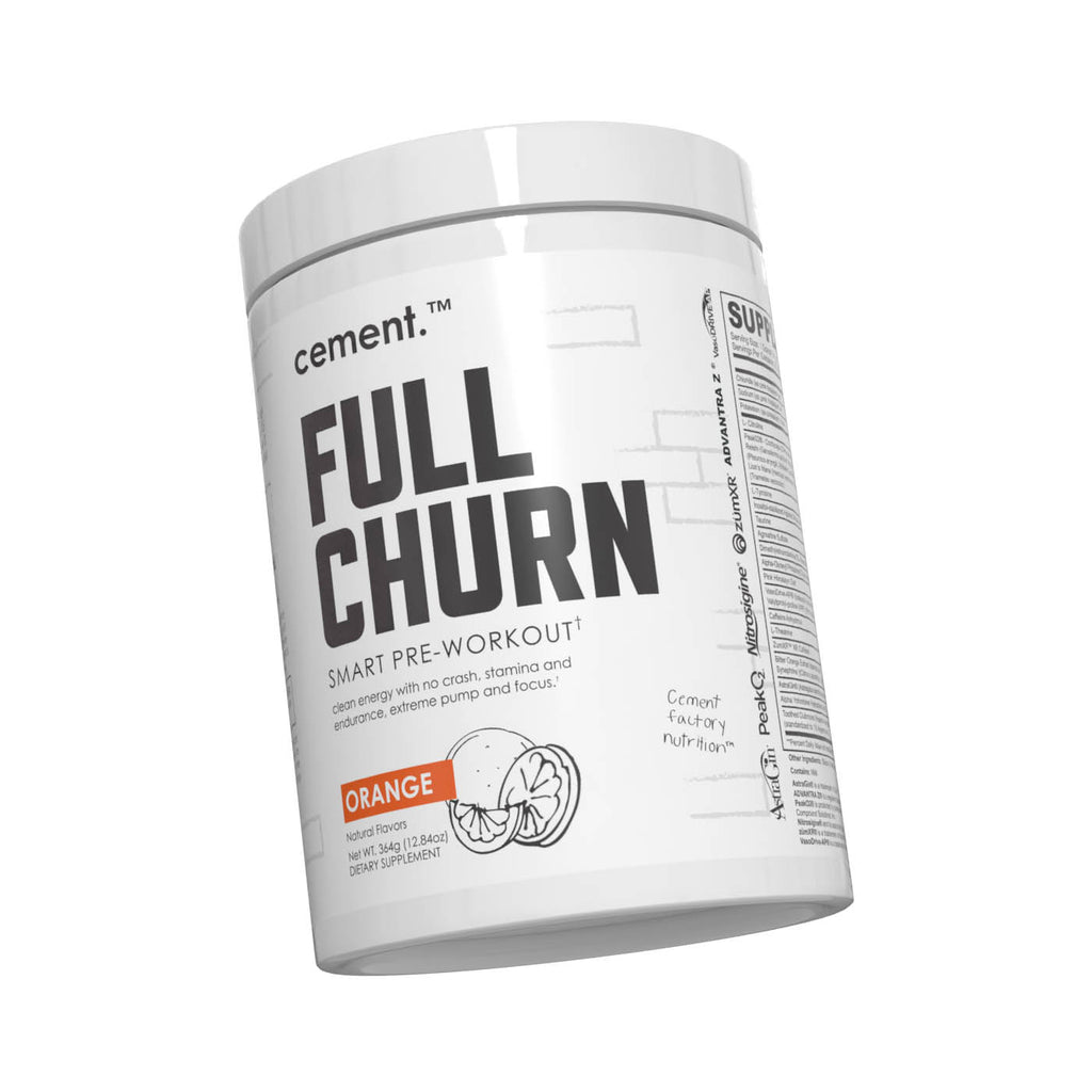 Cement Factory FULL CHURN Pre Workout - Orange